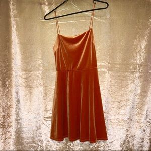 Urban Outfitters Velvety Comfortable Mini Dress